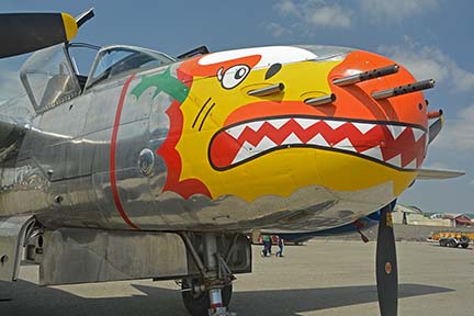 Douglas A-26B Invader NL99420 Silver Dragon, April 29, 2016